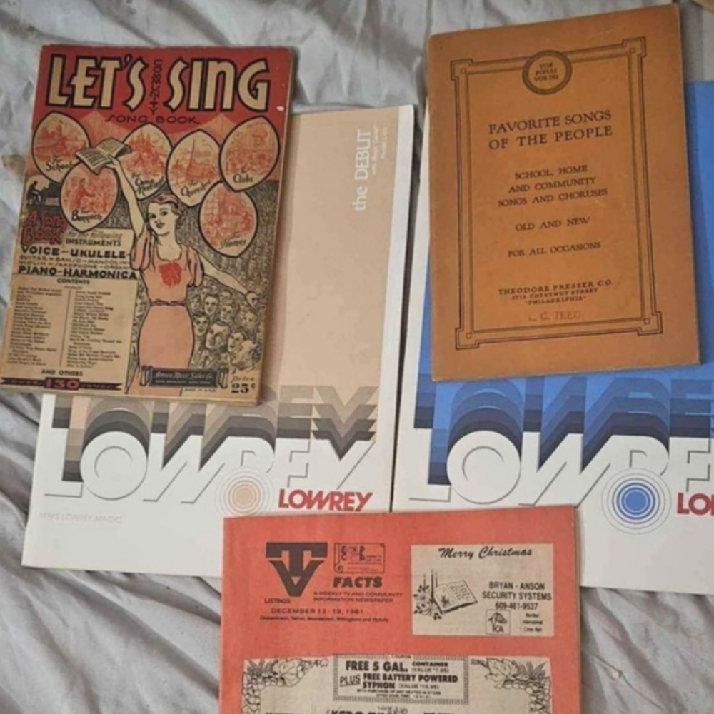 20s -80s 1st ed musicians' books rare collectables excellent condition